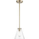 Aliza 1 Light 7.75 inch Modern Gold Indoor Pendant Ceiling Light